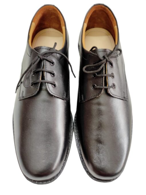 Plain Darby Oxford Black Formal Shoes - Ambur Online Leathers