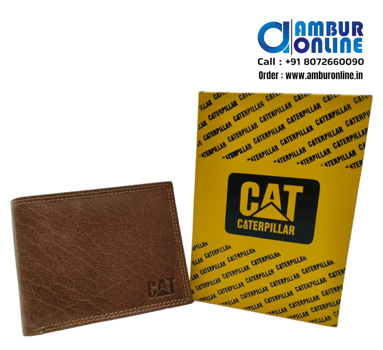 Caterpillar Wallets for men Genuine leather Ambur Online Leathers